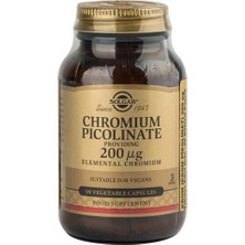 Solgar Chromium Picolinate 200 Mcg Takviye Edici Gıda 90 Kapsül