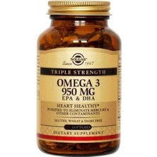 Solgar Omega-3 950 Mg 50 Kapsül