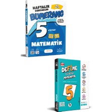Günay Yayınları 5. Sınıf Bumerang Matematik 32 Haftalık Deneme Seti + Fi Yayınları Define Fasikül Seti