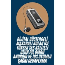 K-Yonlineticaret Makaralı Kulaklık Sd Kart Girişli Dijital Göstergeli Kablolu Bluetooth Kulaklık