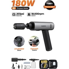 Blackbird Game Center Auhma Acr-09 Şarjlı Basınçlı Yıkama Makinesi - 180W Katlanabilir Oto Yıkama Tabancası