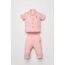 U.S. Polo Assn. U.s. Polo Assn Kız Bebek Takım Pudra
