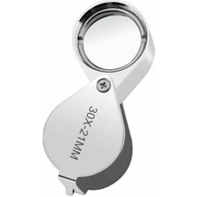 Uslucan Alışveriş 30X Küçük Yakın Büyüteci Lup Büyüteç