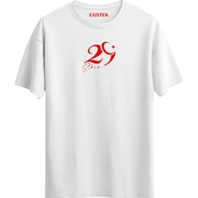 Eastek 29 Ekim Cumhuriyet Bayramı Tasarım Baskılı T-Shirt, Erkek Tişört, Kadın Tişört, Unisex T-Shirt