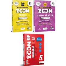 Günay Yayınları 5. Sınıf Zoom Türkçe + Sosyal + Paragraf Soru Bankası