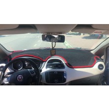 Lee Willson Fiat Linea Urban Torpido Halısı Kırmızı 2015-2021 Modellerine Uygun