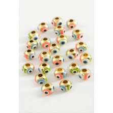 Zero Land Lvsqvr Nazar Mineli Bileklik ve Kolye Ucu Aparatı 1 Adet - Ebruli