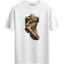Eastek Hiking Boots Tasarım Baskılı, Erkek Tişört, Kadın Tişört, Unisex T-Shirt