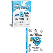 Günay Yayınları 5. Sınıf Bumerang Matematik Etkinlikli Kitap + Ankara Yayıncılık 32 Haftalık Deneme