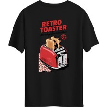 Eastek Retro Tost Makinesi Baskılı T-Shirt, Erkek Tişört, Kadın Tişört, Unisex T-Shirt