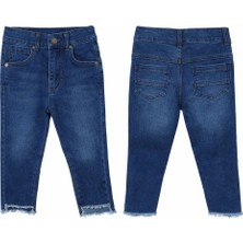 Süzgün Klasik Model Erkek Çocuk Mavi Kot Pantolon 8911