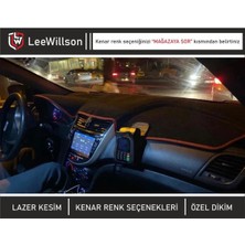 Lee Willson Hyundai Accent Blue 2011-2017 Aracınızla Tam Uyumlu Torpido Koruma Halısı
