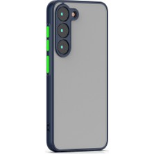 ZM Store Galaxy S23 Uyumlu Kılıf Parmak Izi Yapmaz Mat Silikon Kapak