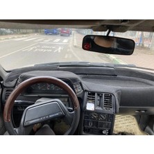 Lee Willson 1975-2003 Modellerine Uygun Lada Vega Torpido Koruma Halısı Siyah Kenar Renk Siyah