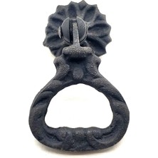 K-Yonlineticaret Eco Lounge Antika Tarz Dekoratif Pirinç Kalp Sarkaç Mobilya Kulbu - 25 Mm, Oksit