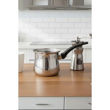 İntora Paslanmaz Çelik Cezve 1,5 Lt