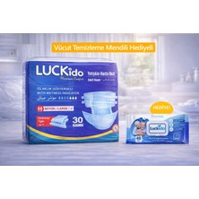 Luckido Luckıdo Hasta Bezi Large (Perine Vücut Temizleme Mendili Hediyeli)