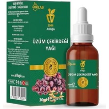 Uslucan Alışveriş Üzüm Çekirdeği Yağı 30ML%100 Saf Yağ Arlab Pure Grape Seeed Oil 30ML