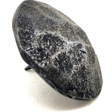 K-Yonlineticaret Eco Lounge Antika Tarz Dekoratif Pirinç Dövme Kabara No4 - 36 Mm, Oksit