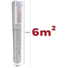 K-Yonlineticaret Pencereli Halı Hurcu Toz Geçirmez Sağlam Dayanıklı Hurç Organizer 4m²