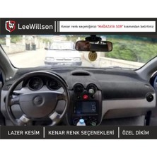 Lee Willson 2003-2008 Modellerine Uygun Chevrolet Kalos Torpido Koruma Halısı Örtüsü