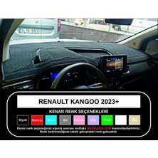 Lee Willson 2023+ Modellerine Uygun Renault Kangoo Torpido Koruma Halısı