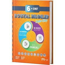 Karma Kitaplar Mozaik Yayınları Mozaik 6. Sınıf Sosyal Bilgiler Intro Defter Kitap Yeni 2025