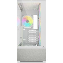 Sharkoon Kasa Mıd Tower Psusuz 4xfan Ak7 Argb Whıte