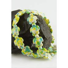 Zero Land Lvsqvr 1,8 mm Kaplumbağa Turkuaz Taşı - Sarı