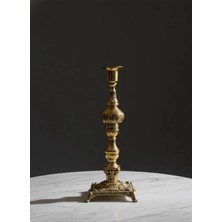 Stilars Pirinç Tekli Mumluk 33 cm