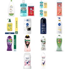 Dove Nemlendirici Duş Jeli Hindistan Cevizi Yağı ve Badem Öz... +13 Parça Bakım Seti