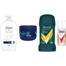 Dove Nemlendirici Sıvı Sabun Caring 450 Ml... +3 Parça Bakım Seti