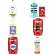 Dove Nemlendirici Duş Jeli Hindistan Cevizi Yağı ve Badem Öz... +5 Parça Bakım Seti