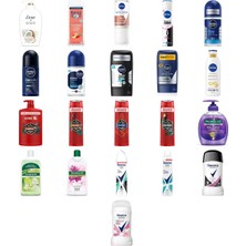 Dove Nemlendirici Sıvı Sabun Hindistan Cevizi Yağı ve Badem ... +20 Parça Bakım Seti