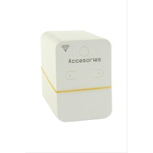 Zero Land Lvsqvr Dikdörtgen Kalın Küpe Kartı 100 Adet - Beyaz