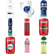 Dove Nemlendirici Sıvı Sabun Caring 450 Ml... +8 Parça Bakım Seti