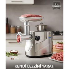 Sayona Turbo Force 3300 Et Kıyma Makinesi MG-3300D Güçlü Motor  Metal Başlık Ev Tipi
