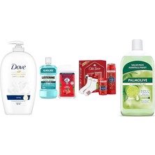 Dove Nemlendirici Sıvı Sabun Caring 450 Ml... +3 Parça Bakım Seti