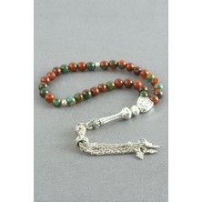 Zero Land Lvsqvr Ceyt Doğaltaş Tesbih 6 mm - Yeşil