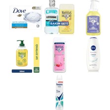 Dove Beauty Cream Bar Katı Güzellik Sabunu Gentle Exfoliatin... +6 Parça Bakım Seti