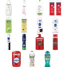 Dove Kadın Roll On Deodorant Original 1/4 Nemlendirici Krem ... +14 Parça Bakım Seti