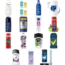 Dove Kadın Roll On Deodorant Original 1/4 Nemlendirici Krem ... +14 Parça Bakım Seti