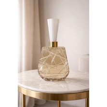 Mikasa Moor Kristal Şişe Görünümlü Mumluk 31*16.5 cm