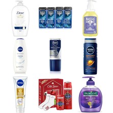 Dove Nemlendirici Sıvı Sabun Caring 450 Ml... +8 Parça Bakım Seti