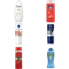 Dove Kadın Roll On Deodorant Original 1/4 Nemlendirici Krem ... +5 Parça Bakım Seti