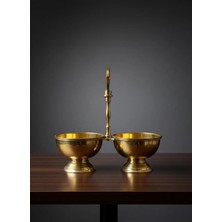 Mikasa Moor Pirinç 2 Bölmeli Şekerlik 23*24 cm