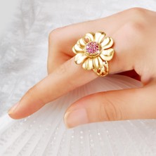 Kuyumcudükkanı Kuyumcudukkani Özel Tasarım Otantik  Gümüş YÜZÜK-10173-G-R