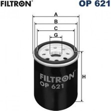 Filtron Matrixzn Yağ Filtresi Komatsu New Holland Daihatsu Fiat Subaru Suzuki Toyota Avensis I Avensis Ii Avensis Verso Camry Ff Celica Corolla Ix (02-) Dyna Hilux Mr2 Previa Rav 4 Runner