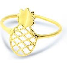 Kuyumcudükkanı Kuyumcudukkani Ananas YÜZÜK-10336-G
