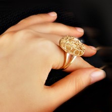 Kuyumcudükkanı Kuyumcudukkani Özel Tasarım Otantik  Gümüş YÜZÜK-10169-G